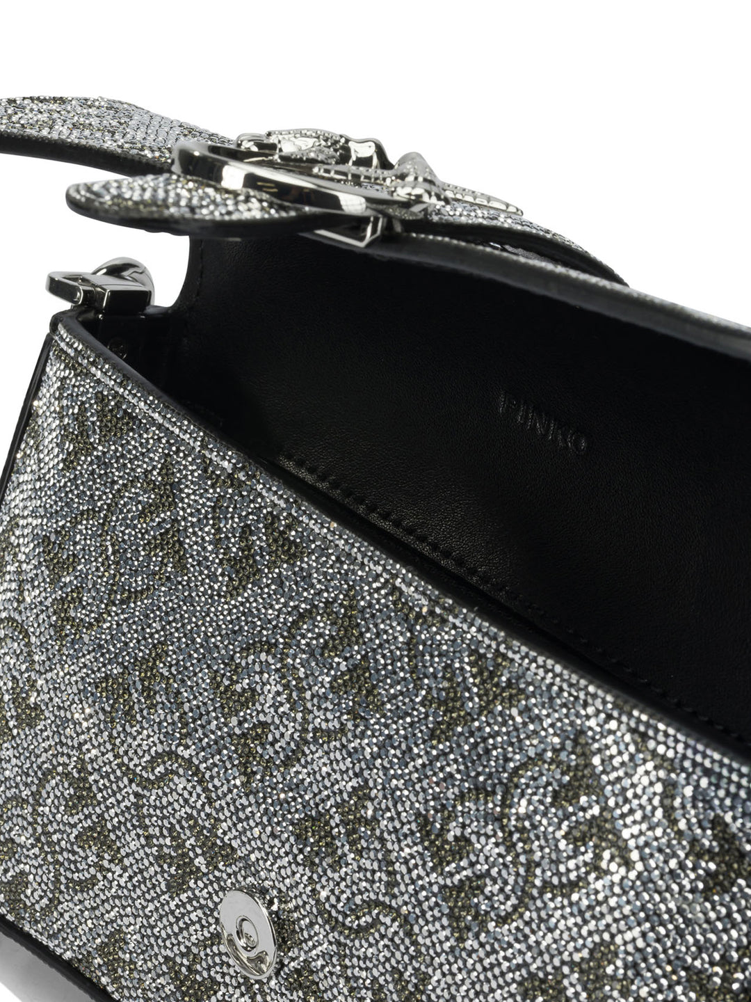 Pinko  Crossbody Bags - Silver | 33f9b72c667f265a20e6131486f01d14d7fefd93