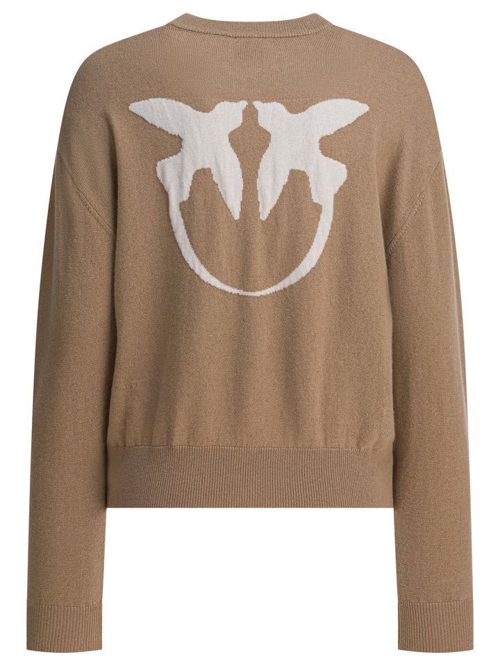 Pinko  Knitwear - Brown | 92cec6d6d883b2e5f738fb896b5030a32f34d95a