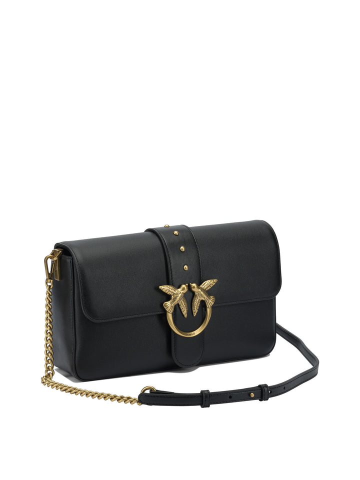 Pinko  Crossbody Bags - Black | 5008d44f2a88796f0c0aa092915a5dffa7969ae9