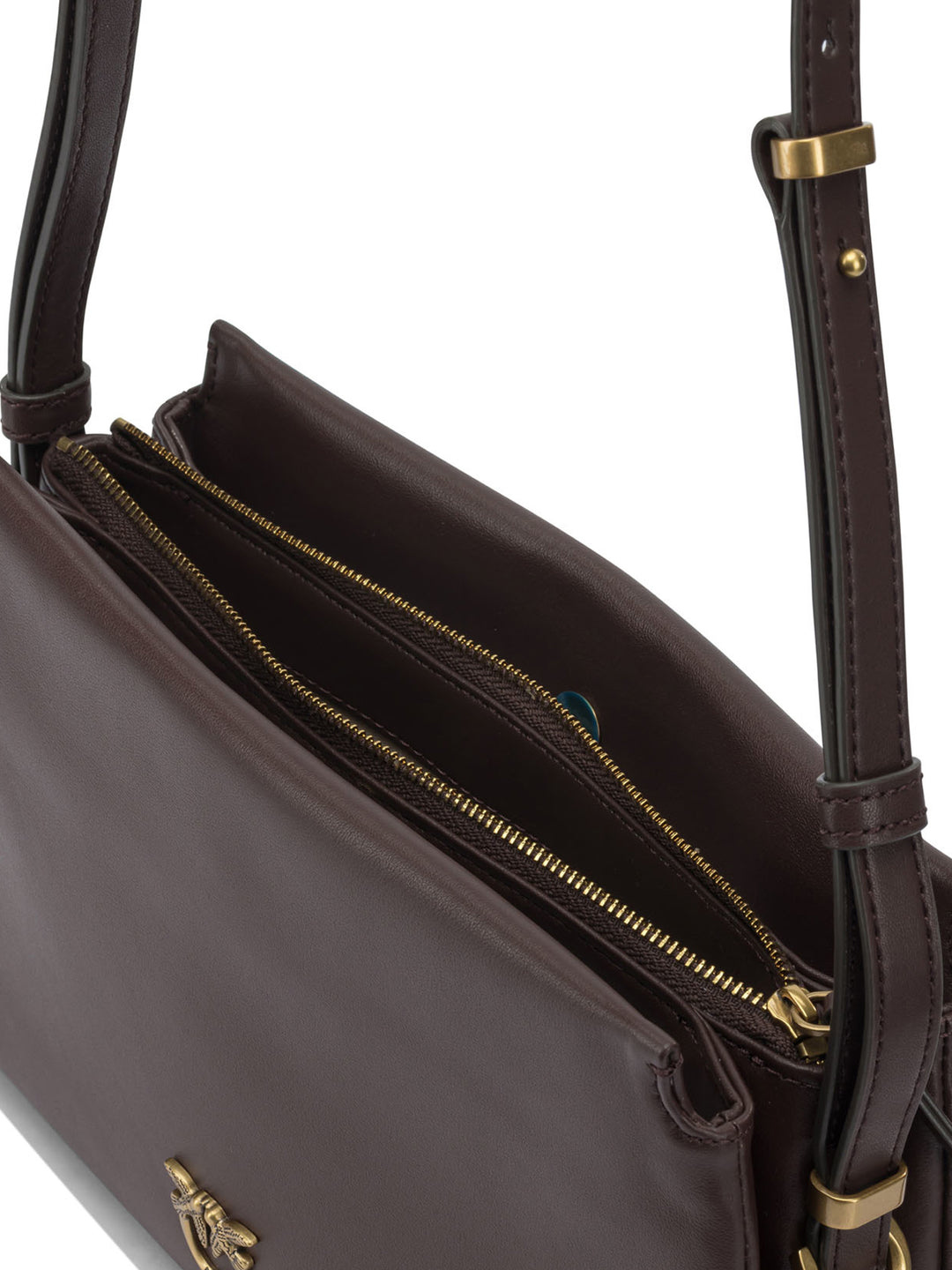 Pinko  Crossbody Bags - Brown | f1e1d07fc669b5d6fd85f20c034774bbe80b47c0