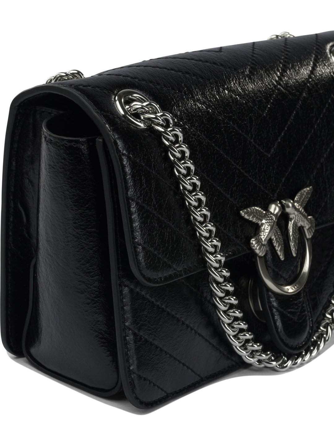 Pinko  Crossbody Bags - Black | 7c03640355ebb06f69a7551174f3898fefeb57dd