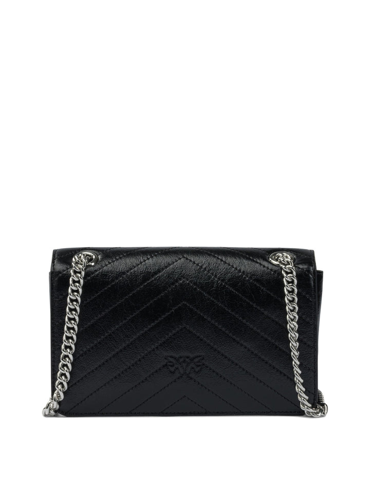 Pinko  Crossbody Bags - Black | 266e49a3c26efd1751d6b5cbd4400c444888078f