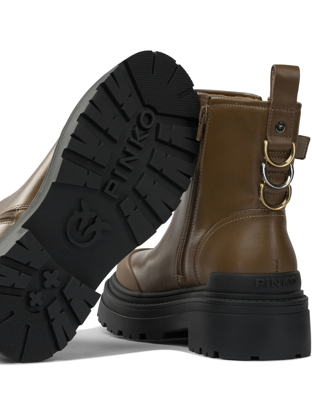 Pinko  Ankle Boots - Brown | cf2c004fba87387f8472ad7ecc8e30d3f64b1e75