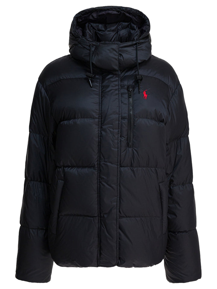 Polo Ralph Lauren Down Jacket With Logo Jackets and Coats - Black | 70cfe1d6b4adedd9bc72a468c5d26d8eaa87988e