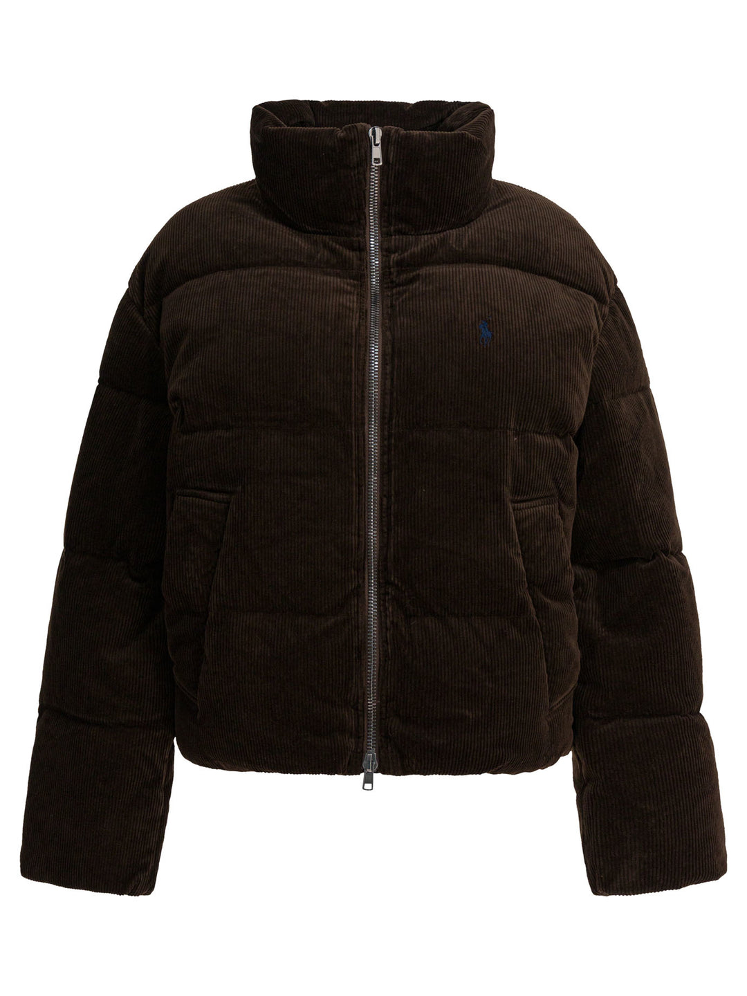 Polo Ralph Lauren Short Down Jacket With Pony Jackets and Coats - Brown | 99f4c232f1094ed2778a489bb771c8243601d81e