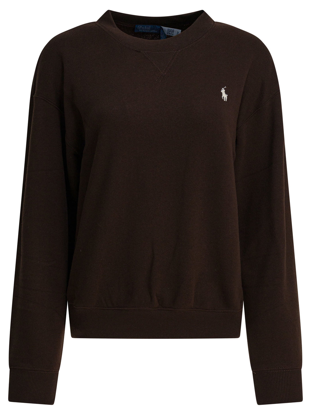 Polo Ralph Lauren Crewneck Sweatshirt With Pony Sweatshirts - Brown | 066efea7537328b843b36995e8af8b90796cdbb0