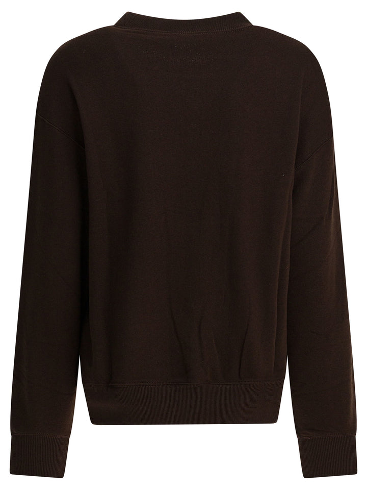 Polo Ralph Lauren Crewneck Sweatshirt With Pony Sweatshirts - Brown | 421cef968d64802180638e621e79b1b1afa625ad