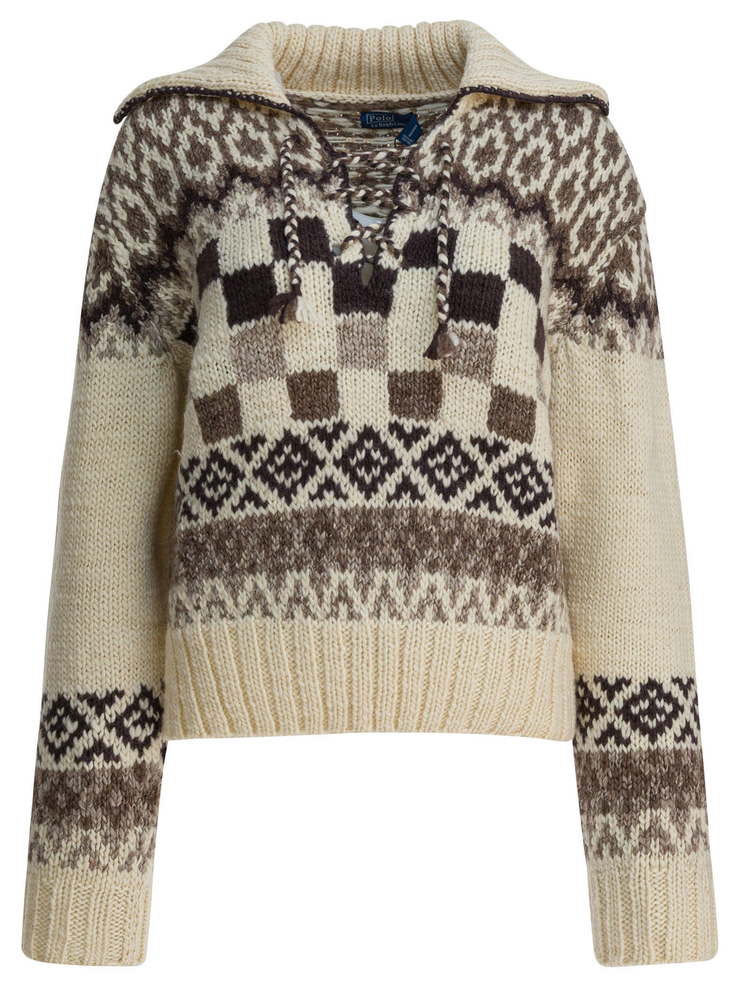 Polo Ralph Lauren Wool Sweater Knitwear - Beige | efd084dc144ddf51dc21ddffb3782fe221ff6cbb