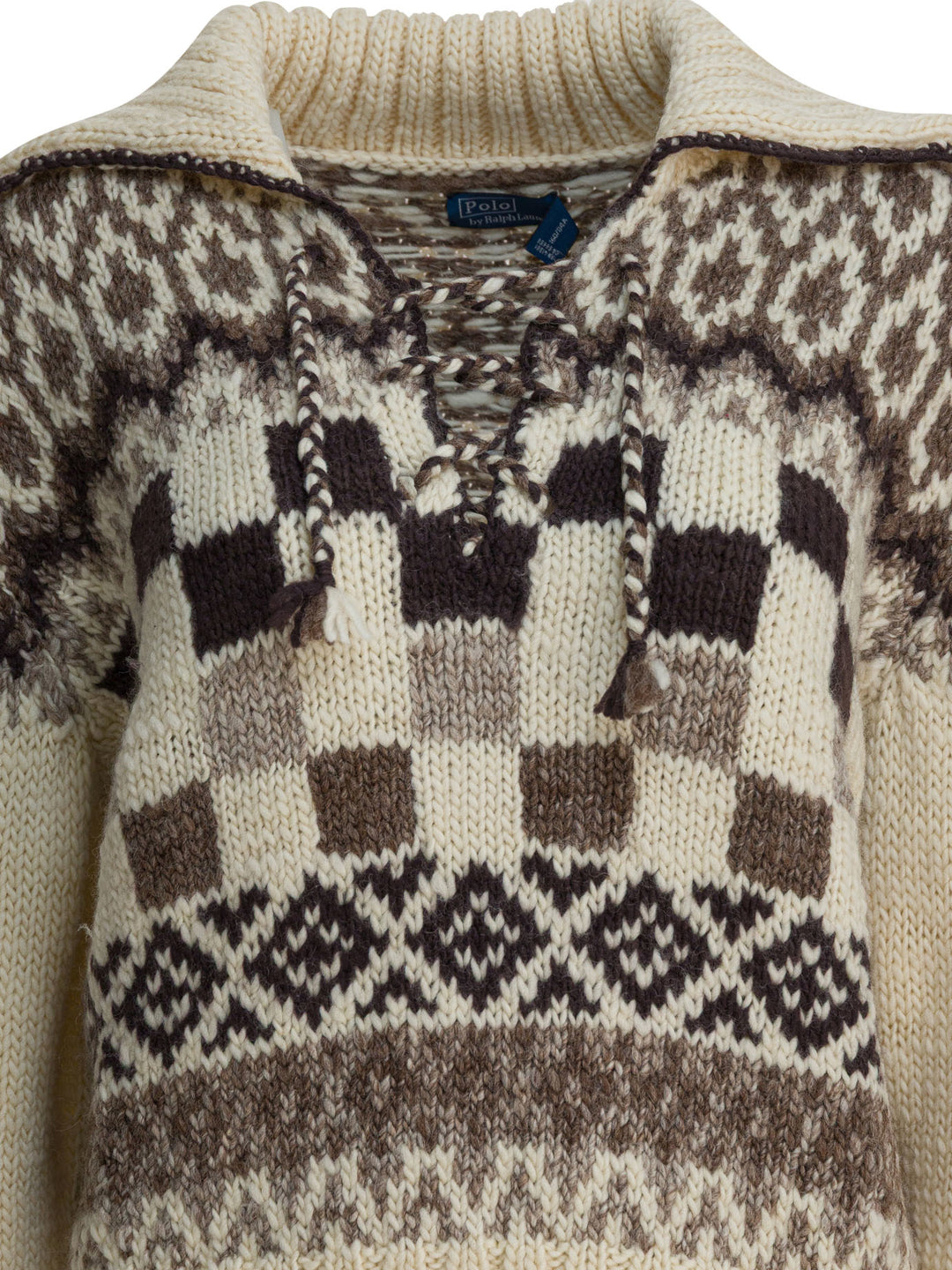 Polo Ralph Lauren Wool Sweater Knitwear - Beige | 7369be23905a7eea9018c92c46fa3fac97e18ad3