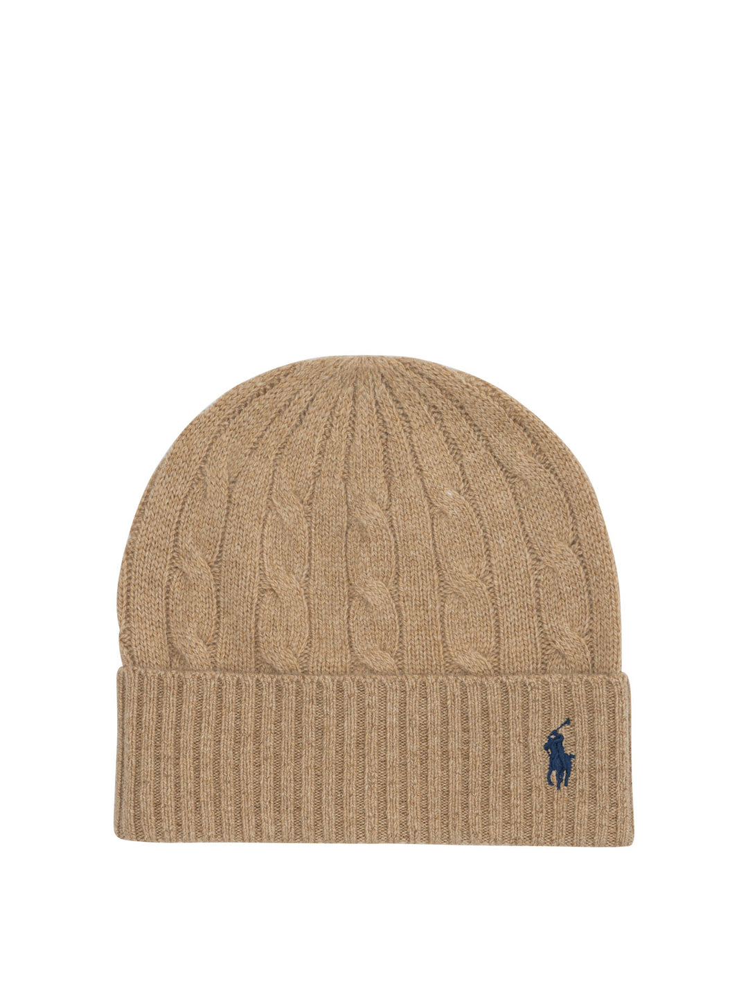 Polo Ralph Lauren Wool Beanie Hats - Beige | 7bc122da86b1cc4458c51aed2975054f27d10b9e