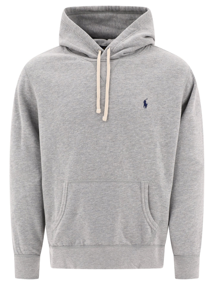 Polo Ralph Lauren Rl Sweatshirts - Grey | 81b67f995b83610d05d602197c812363a4b9824b