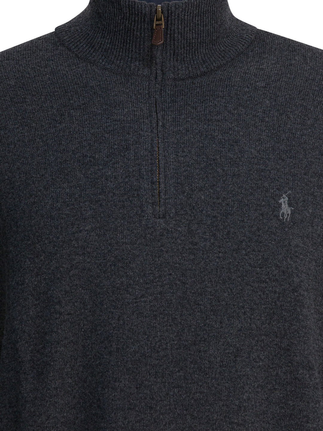 Polo Ralph Lauren Zipper Sweater Knitwear - Grey | 066e3173a12a48e3eb54eb06471f175313b47a7b