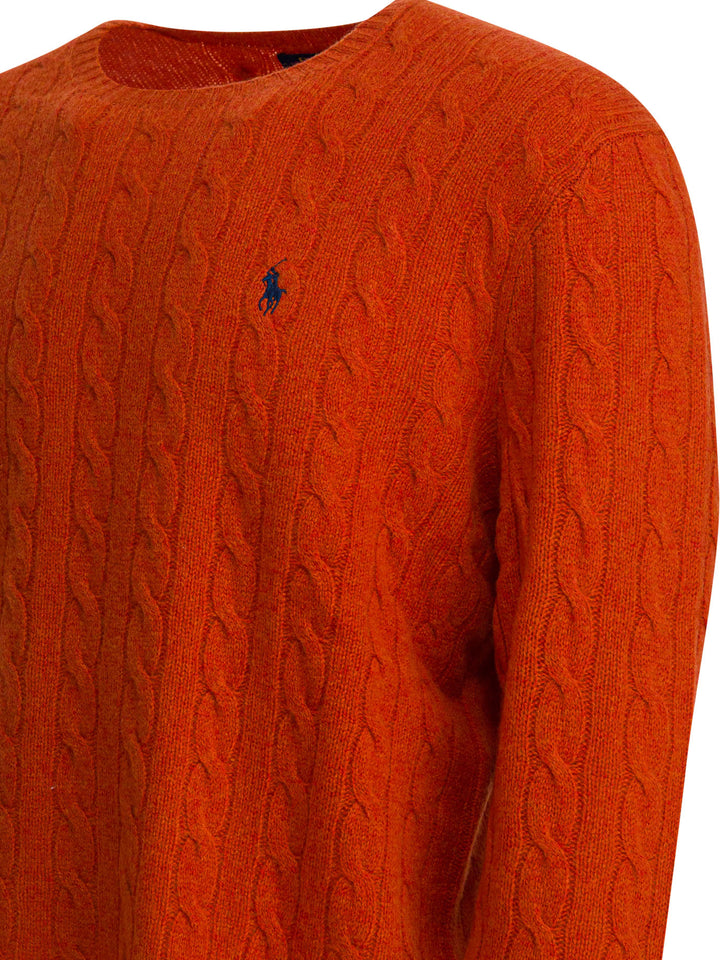 Polo Ralph Lauren Wool And Cashmere Sweater Knitwear - Orange | edfe4ce44dc368b3fee502e1ce1fd211762dcbfb