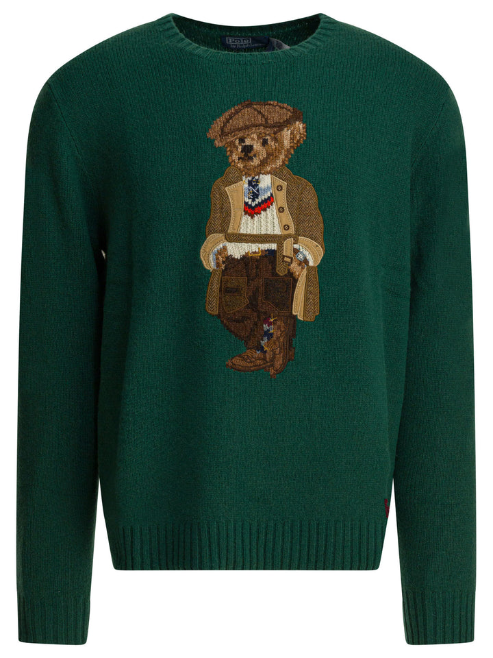 Polo Ralph Lauren Polo Bear Knitwear - Green | 013d377f05bc796768e4d7d846177fce91d25250