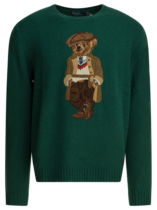 Polo Bear Knitwear Green