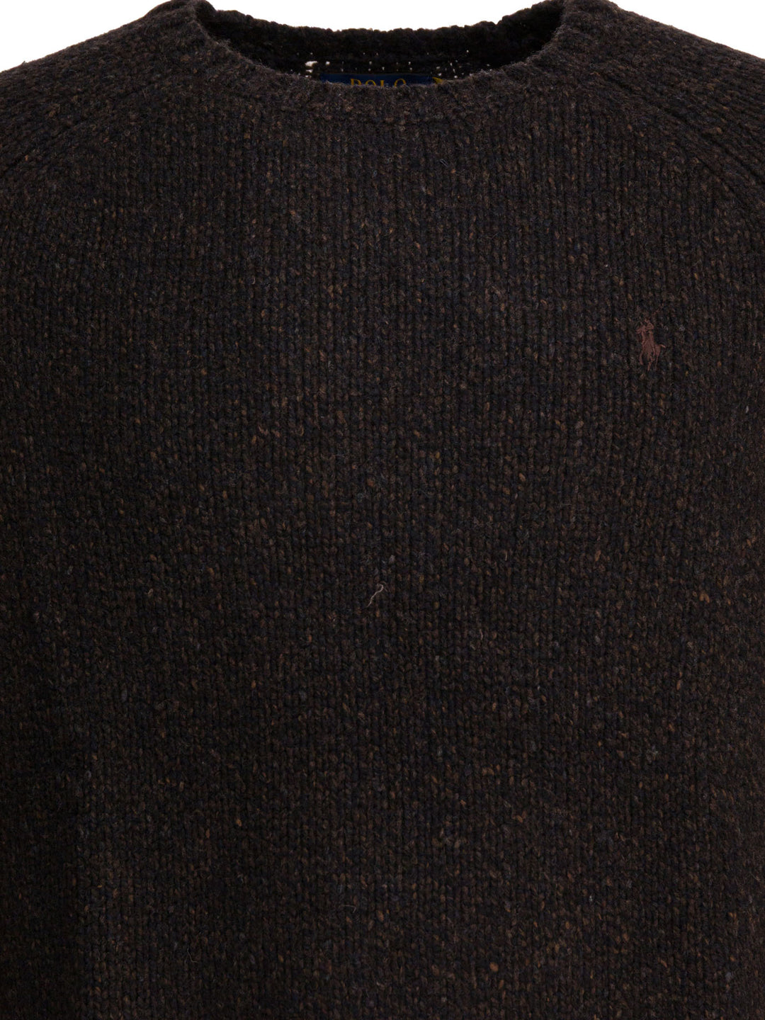 Polo Ralph Lauren Mottled Wool Sweater Knitwear - Grey | cf0fb6e4451d1bfb353a2b3c95118534db693745