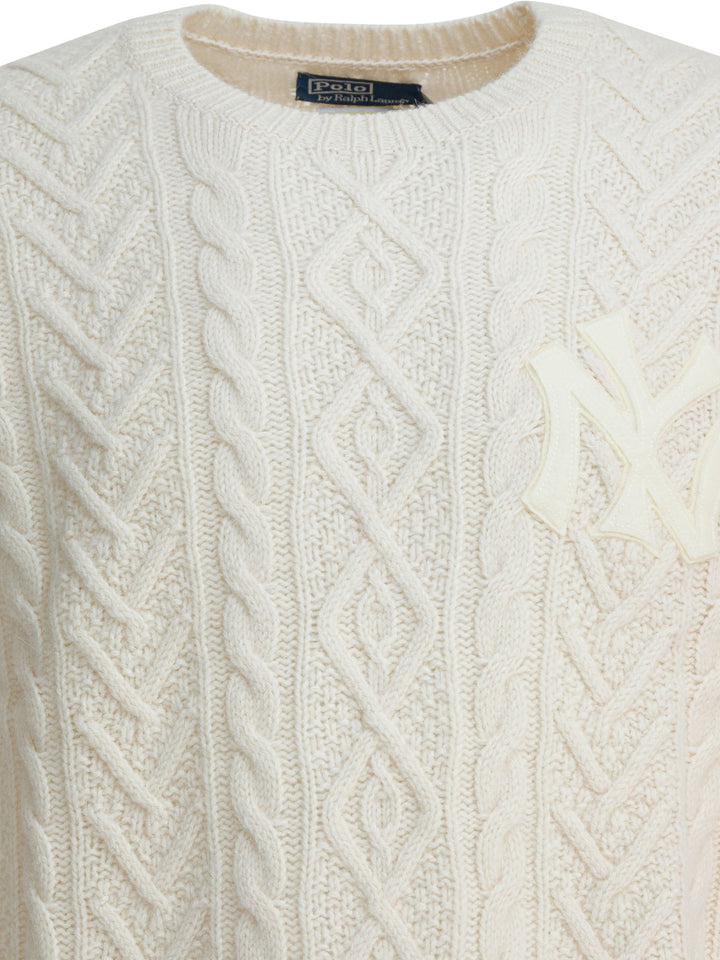 Polo Ralph Lauren New York Yankees™ Knitwear - White | b33482f84feb669754beaaad85f1c6c1963a7622