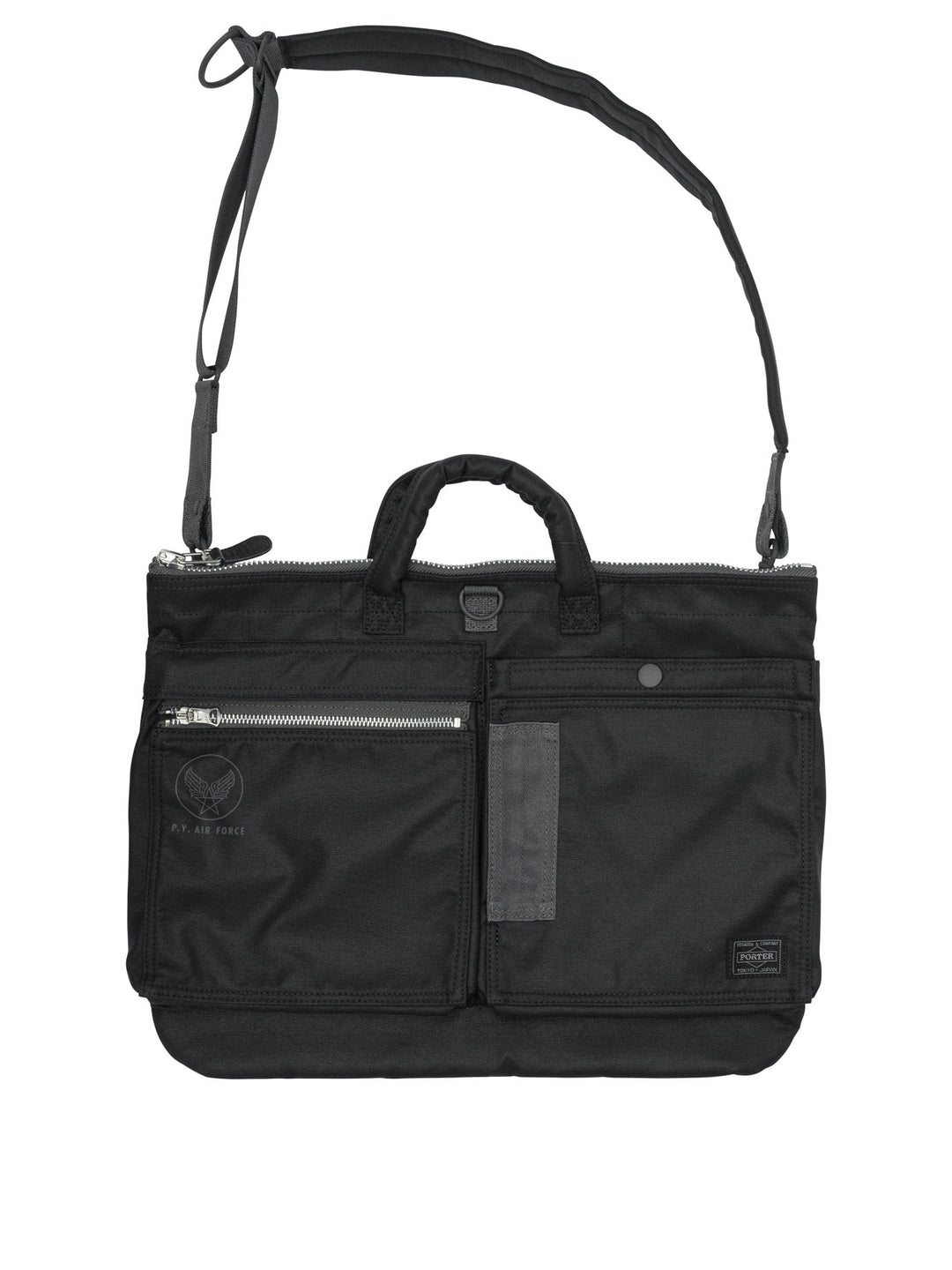 Porter-Yoshida & Co Porter Flying Ace 2way" Handbag Handbags - Black | f1109d6f774fce8f5b0107e5557a55f2e540ad72