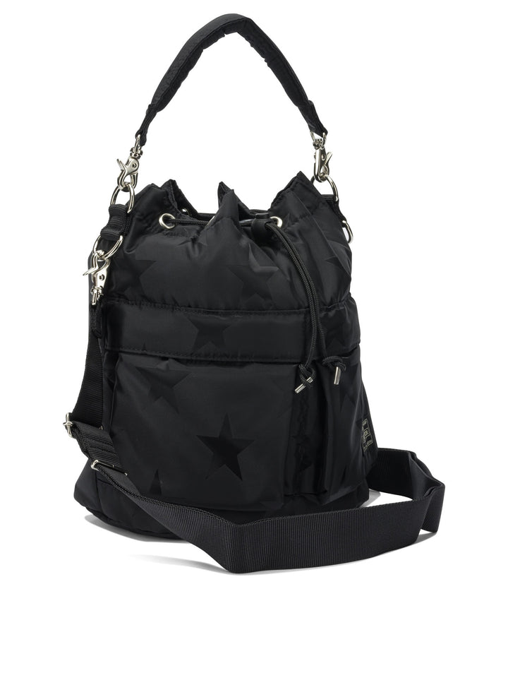 Porter-Yoshida & Co Flag Handbags - Black | fd6612561acd61ec188f898af8dccea05e9248c3