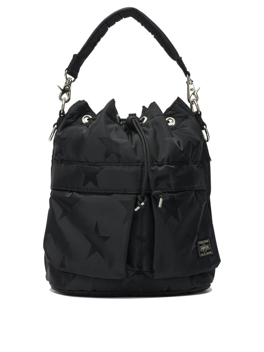 Flag Handbags Black