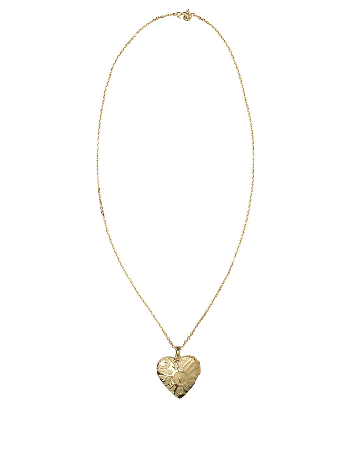 Pucci Heart Pendant Necklace Jewels - Gold | 1de18abd79893e7a6854e33427cc76237e353e14