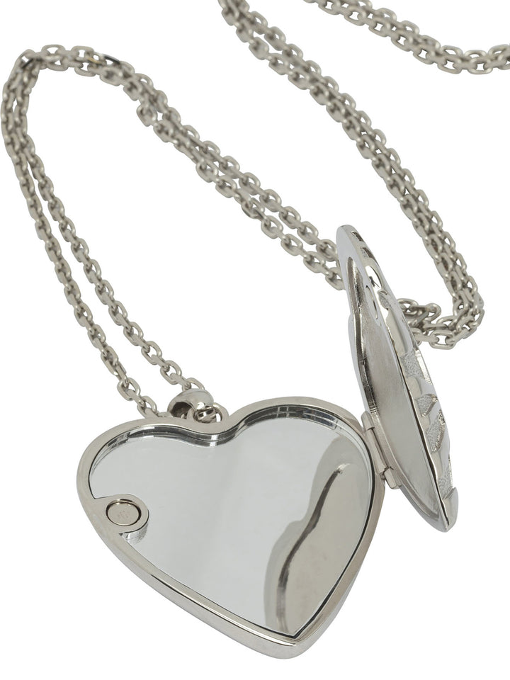 Pucci Heart Pendant Necklace Jewels - Silver | 0dea0ce50fd087d34d7a22d88dcc5f24cf6066dc