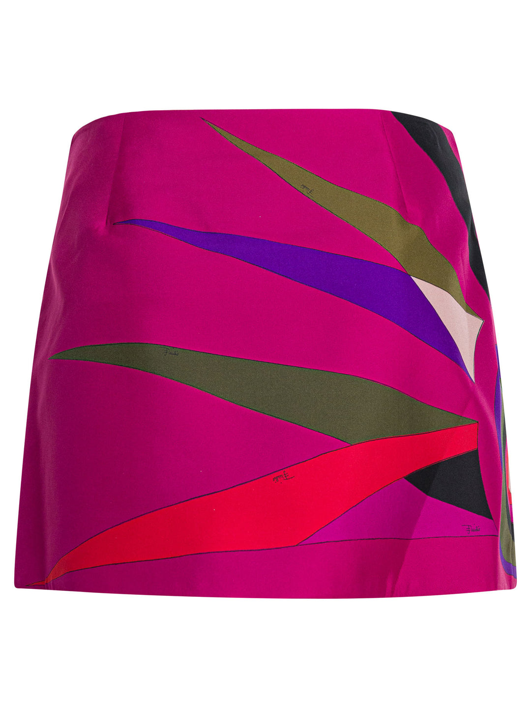 Pucci Hawaii Print Miniskirt Skirts - Fuchsia | d7434b86a126e2a13aa35d799a332e82da823ad9
