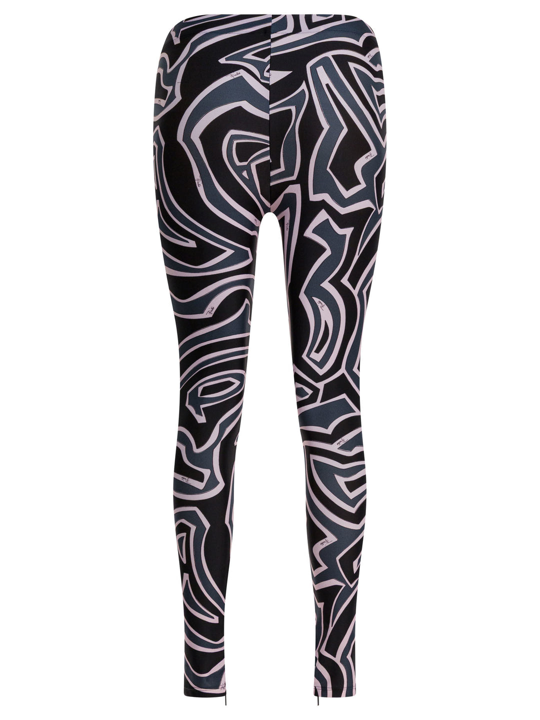 Pucci Leggings With Print Trousers - Black | 5c523effd21274e2f5a041bc5c6ff7af435c9c96