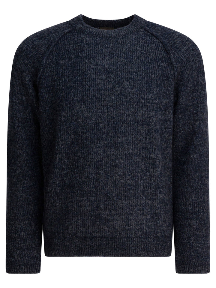 Rakkì Wool Crew Neck Sweater Knitwear - Blue | ca21b122dc7af5c3fccee7a9dc2b77d2fd9018ba