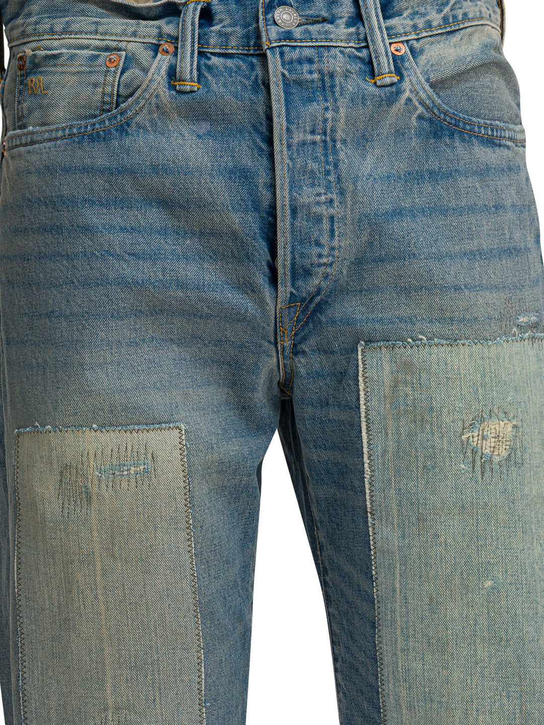 Rrl By Ralph Lauren Midlands Vintage Jeans - Light blue | 7b9080b14e984f76a8f7c301e33017e361ce6b6a