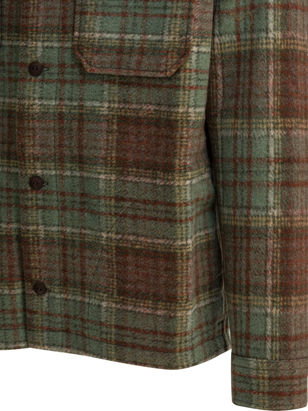Rrl By Ralph Lauren Scottish Wool Overshirt Jacket Jackets and Coats - Green | 1b32ac82f50c7f250183ea7de52532aa744cd3da
