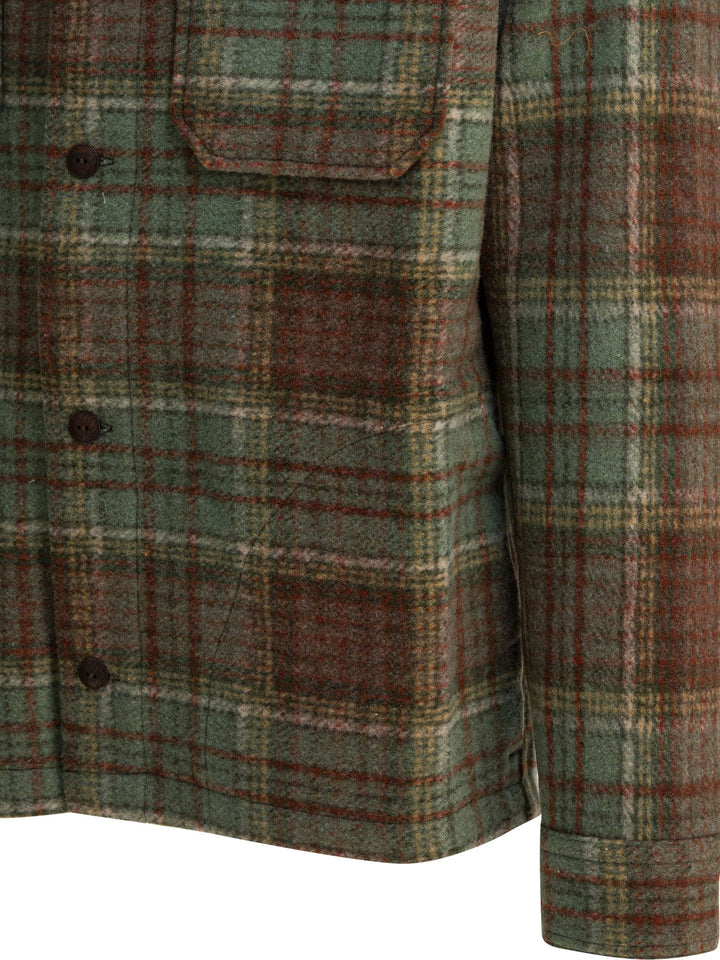 Rrl By Ralph Lauren Scottish Wool Overshirt Jacket Jackets and Coats - Green | 1b32ac82f50c7f250183ea7de52532aa744cd3da
