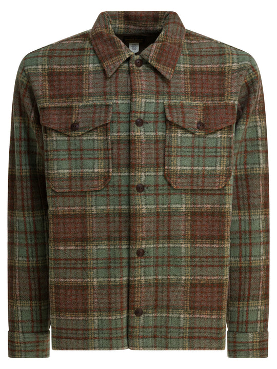 Scottish Wool Overshirt Jacket Jackets And Coats Green