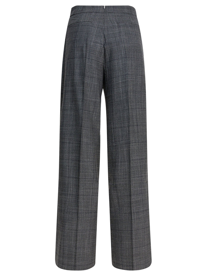 Sa Su Phi Wool Blend Pants Trousers - Grey | 16d6641adecc2b4b18bfd49af3e59bf77097faf0