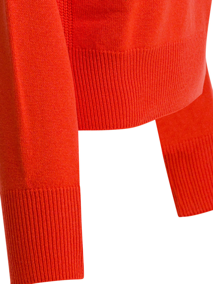 Sa Su Phi Cashmere Crewneck Sweater Knitwear - Orange | 7d9583ea36faabab20ebc429708fe8a813af9cdc