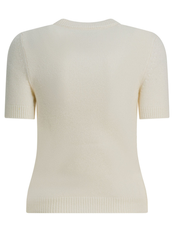 Sa Su Phi Cashmere Sweater Knitwear - White | d1c0b38cdf40ca259fd0d7330825e2ed45aad16e