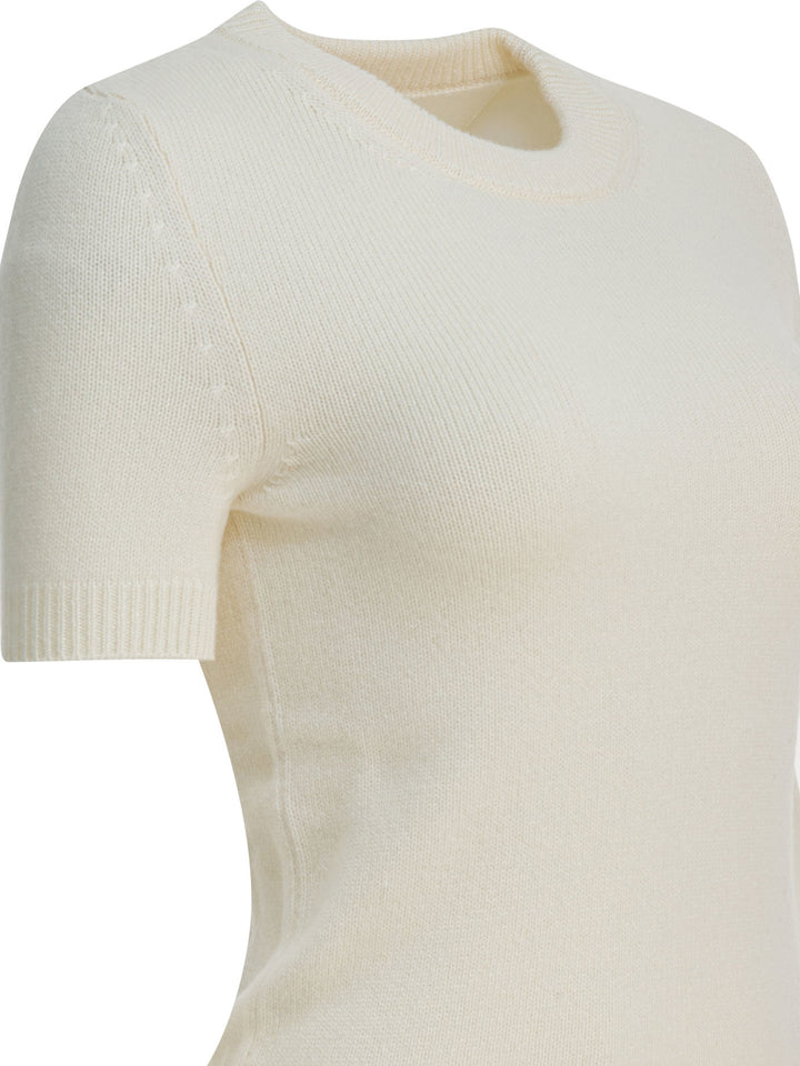 Sa Su Phi Cashmere Sweater Knitwear - White | daaba0a6c917e9d25a9fc5d99d1a802c033074e4