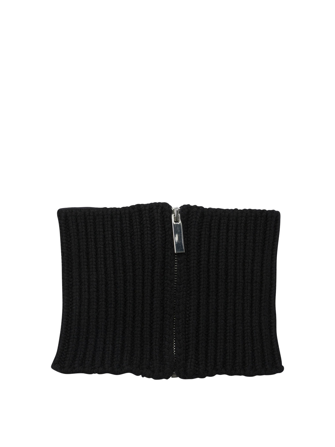 Sa Su Phi Cashmere Zipper Scarf Sciarpe & Foulard - Black | cdce33d3f338112ab488e57ed0f70c7357adf0cb