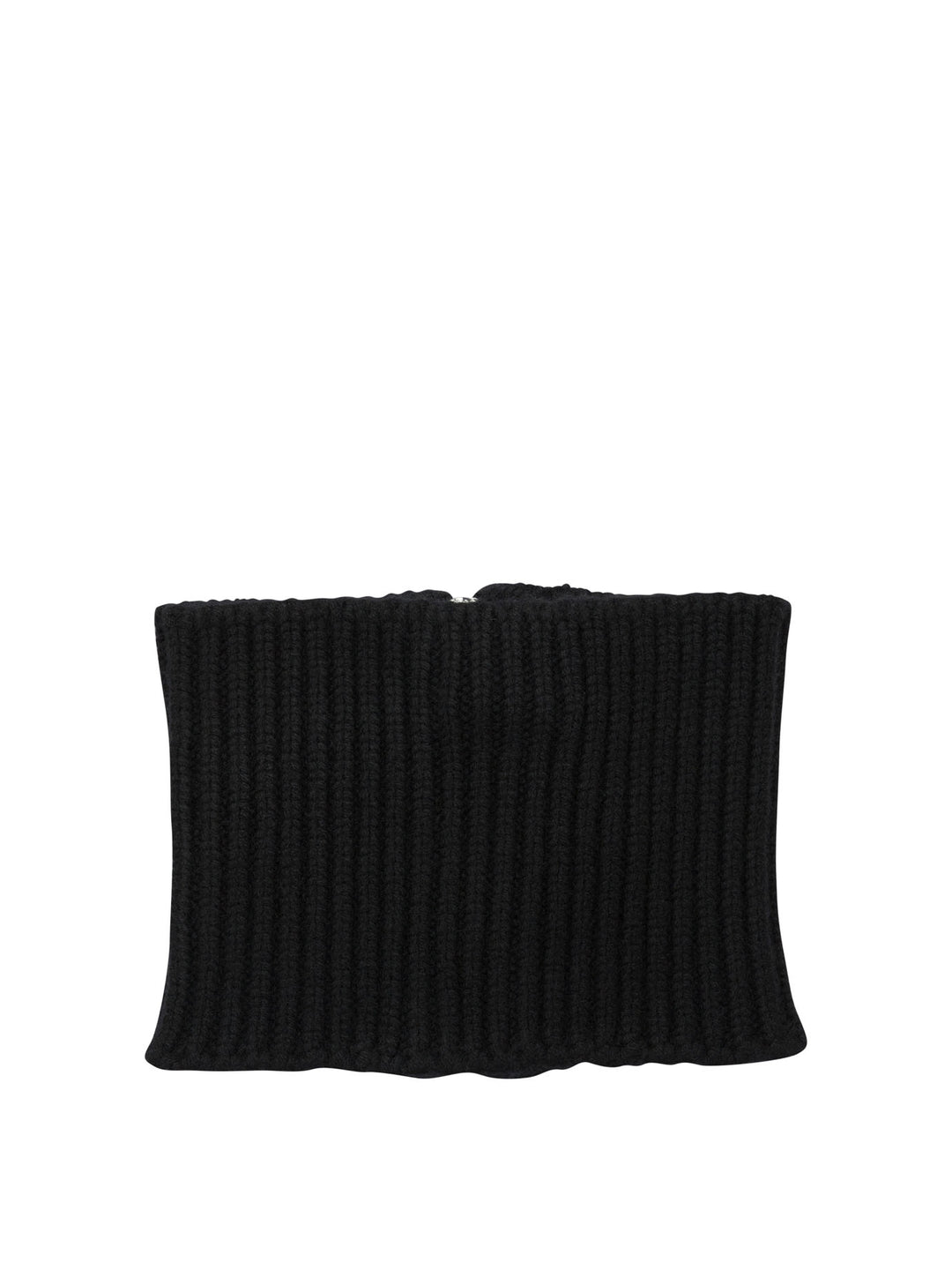 Sa Su Phi Cashmere Zipper Scarf Sciarpe & Foulard - Black | 13f769b97af7b990bc54e98453e5f8d2d9e978fb