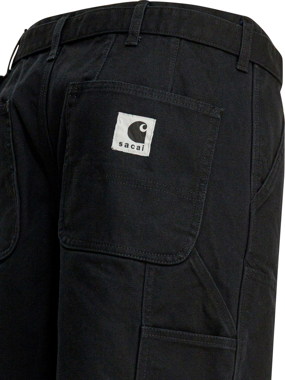 Sacai Duck - Sacai X Carhartt Wip Trousers - Black | 35d56662d0c68012b271643f33988e9563f211b6