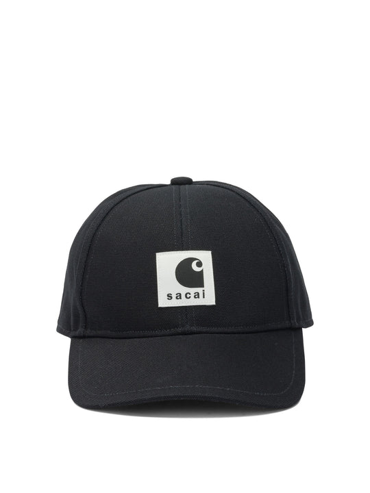 Sacai X Carhartt Wip Hats Black