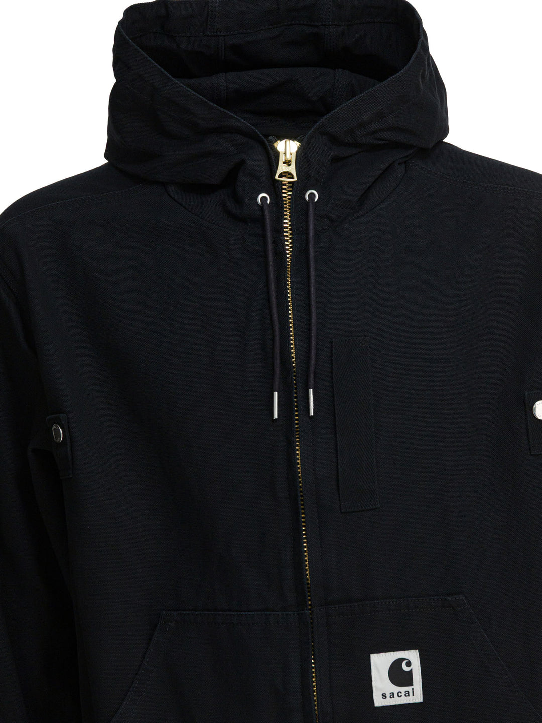 Sacai Jackets & Coats Jackets and Coats - Black | e08b2cf6b5686ac0a1ee9660f24d5d7b4b3037b7