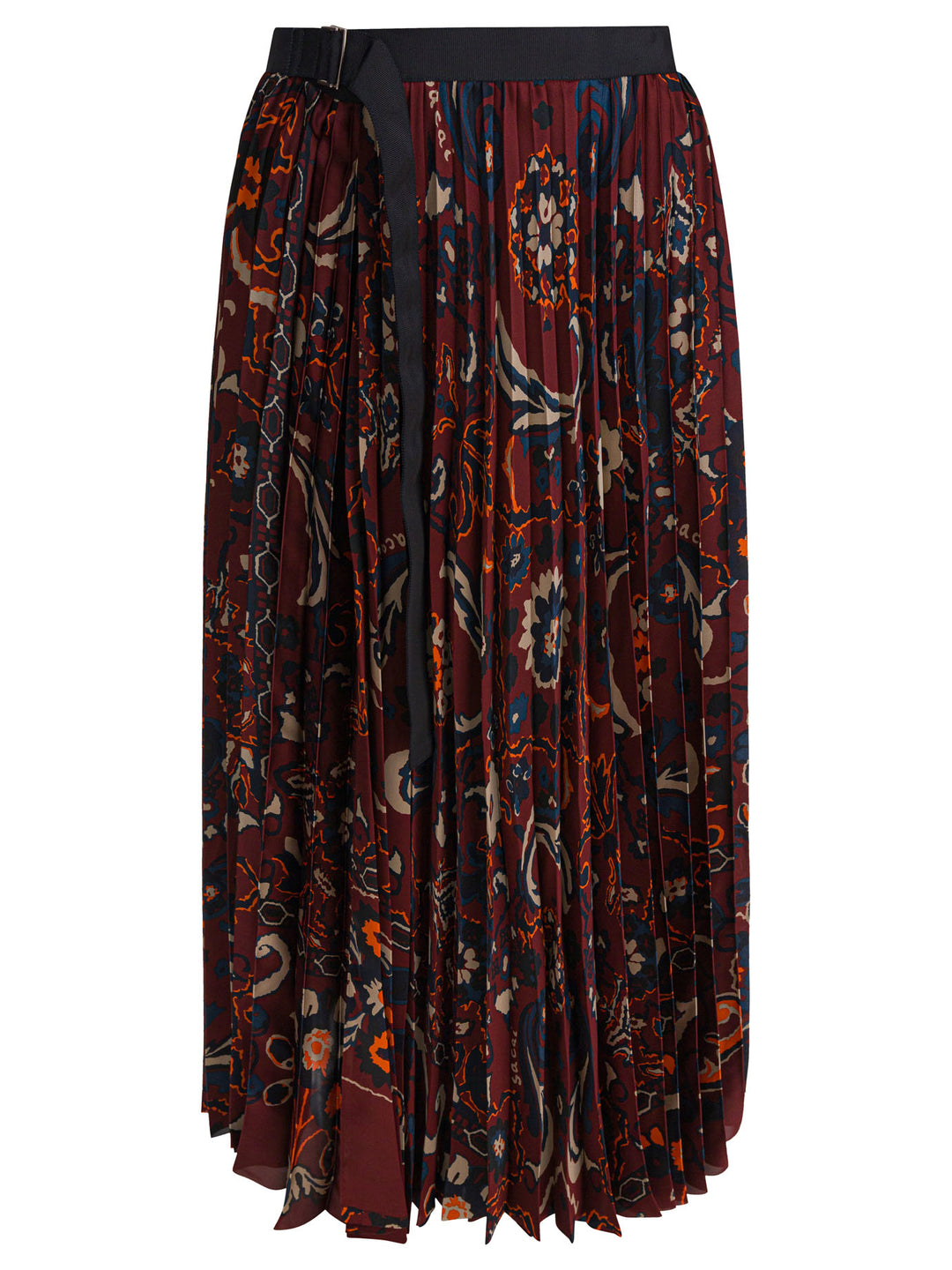 Sacai Floral Print Skirt Skirts - Bordeaux | 6e9a239e3305017aef50d3798a7c62ccae8c7fc9