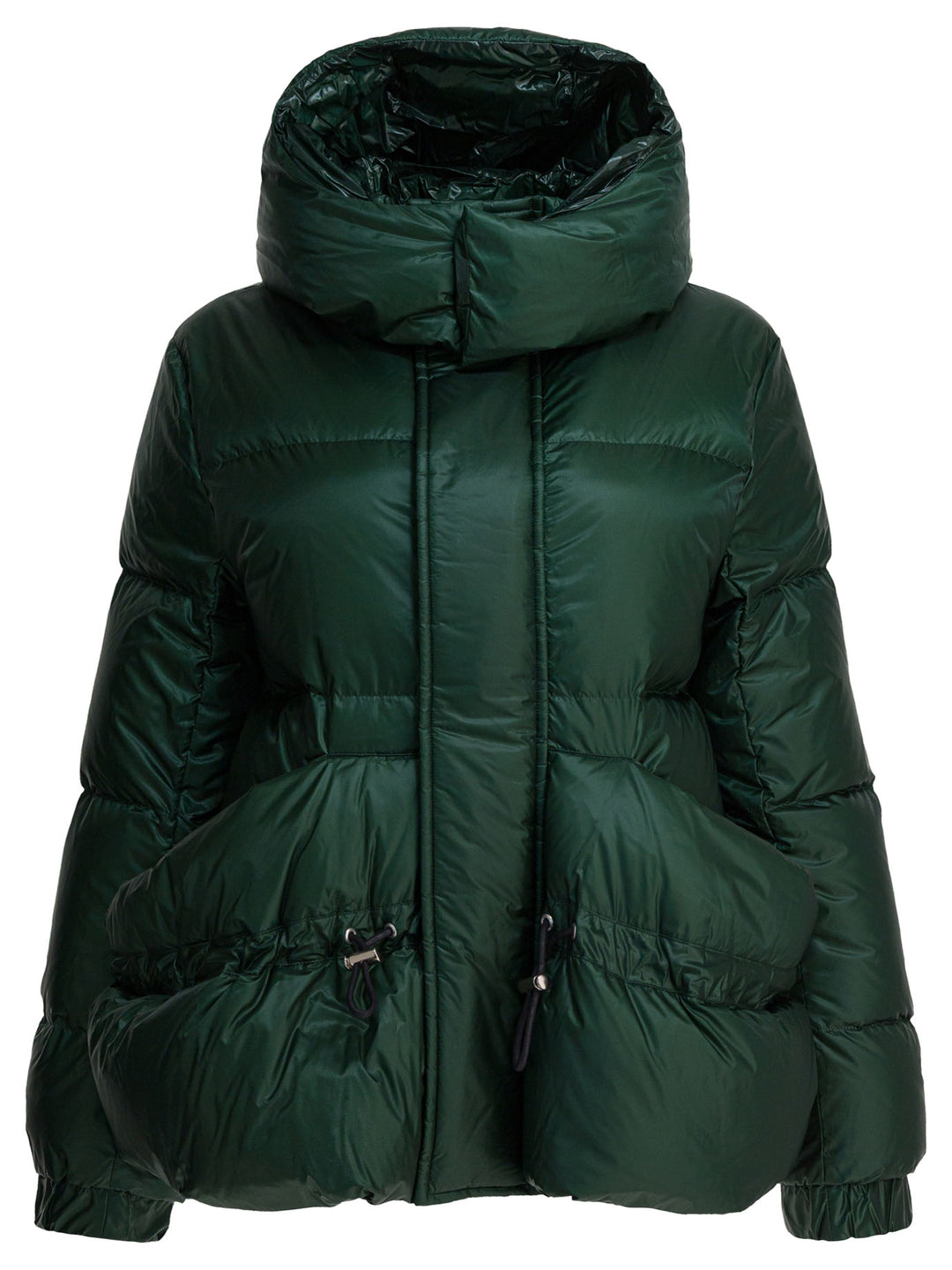 Sacai Quilted Nylon Down Jacket Jackets and Coats - Green | bffa37c21c597d0fdae850cfd0fea42fef9160f1