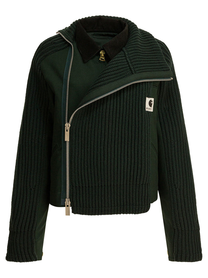 Sacai Jackets & Coats Jackets and Coats - Green | 736f7b455baeb72f9bf32b22e7f114ae21099a97