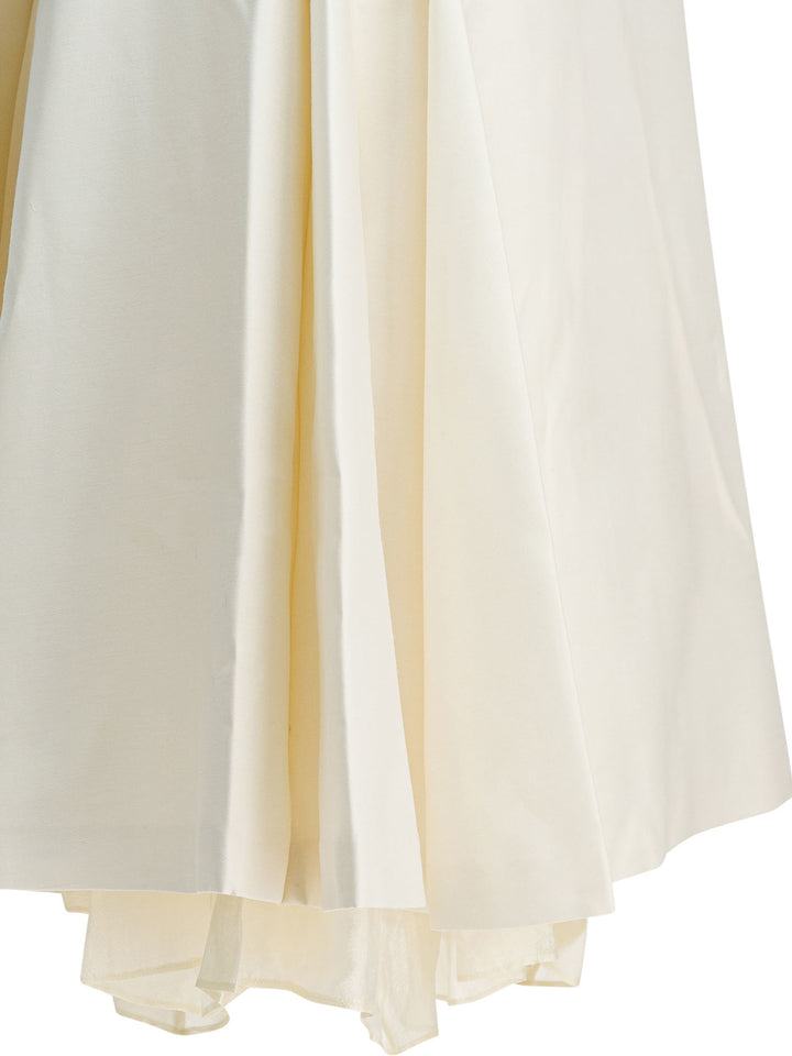 Sandbeige  Skirts - White | 9361303495395409c4fed13a9fbec62460c76630