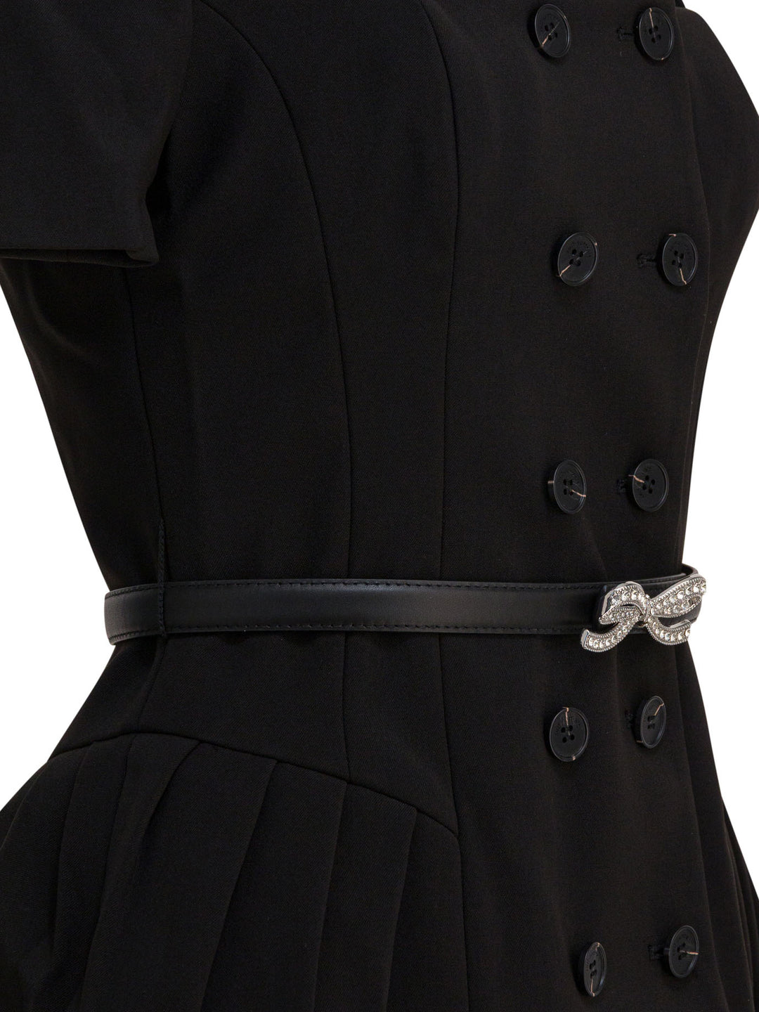 Self-Portrait Short Flared Dress Dresses - Black | e0c31193328c40c5fc48d0a8ff0cc175463fedc2