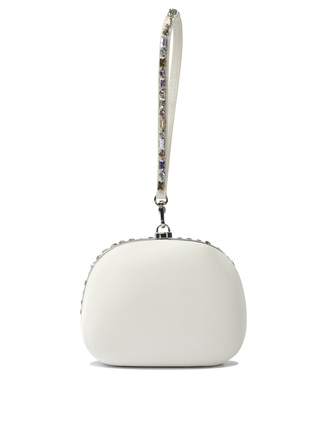 Self-Portrait Multi Crystal Clutch Clutches - Silver | 18b2346232075c8334ebbb48ad21ed84a84d1431