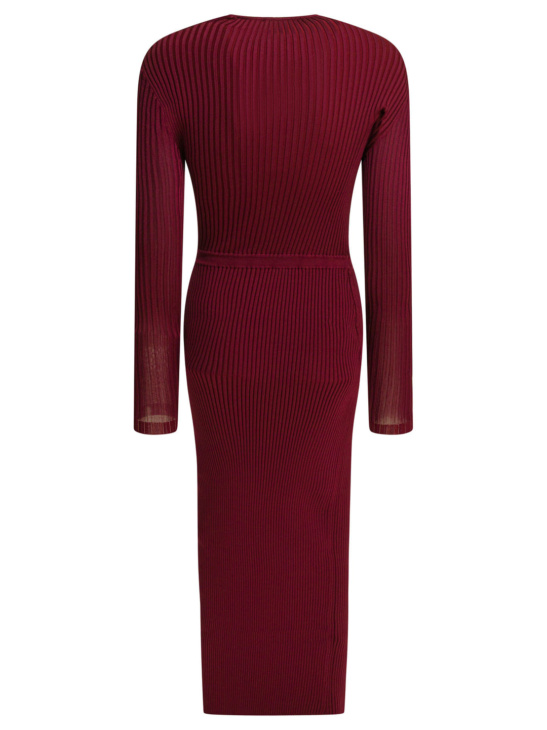 Self-Portrait Cut-Out Midi Dress Dresses - Bordeaux | e01e8c1886d83722f8b1c38b50813a6fe1abbe5e