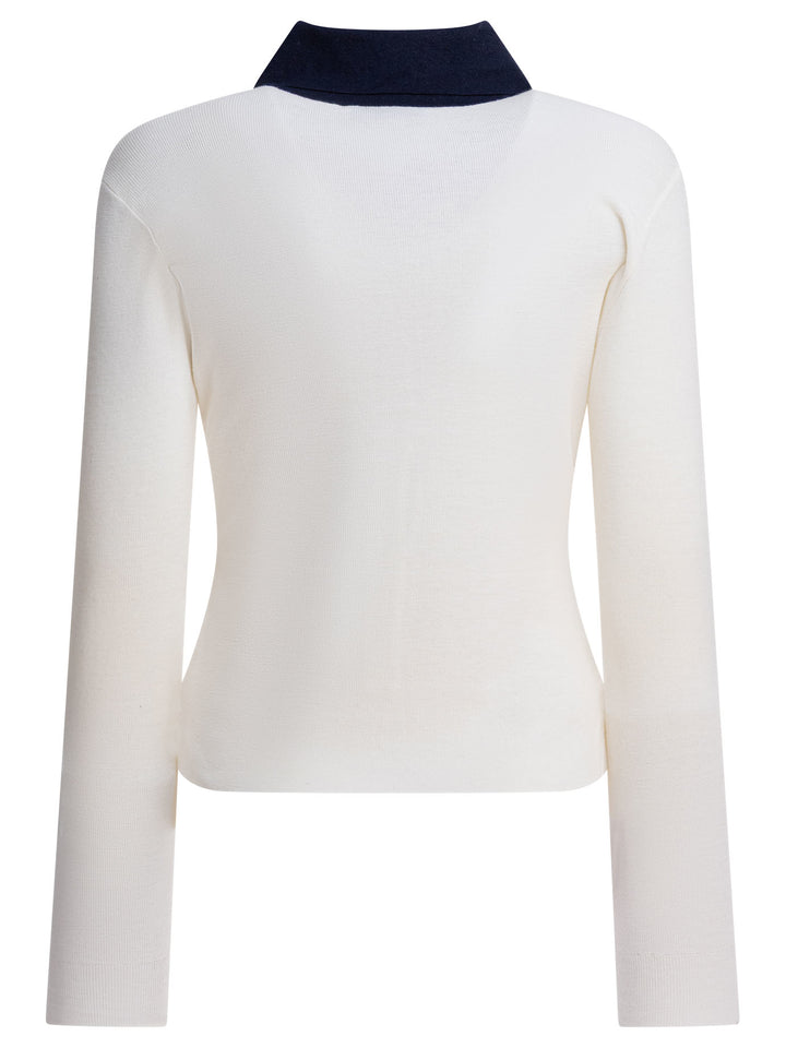 Self-Portrait Merino Wool Cardigan Knitwear - Beige | 331623657cc8e5a4eccd2eb336c401d25eef42a1